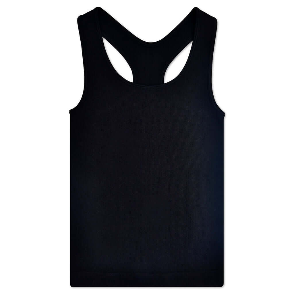Black Ribbed Racerback Tank Top - Anderson Ave boutique
