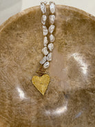 Blaze heart Necklace - Anderson Ave boutique
