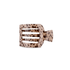 Blonde Tortoise Small Flat Square Hair Clip - Anderson Ave boutique