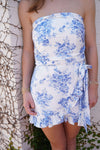 Blush Garden Toile Romper - Anderson Ave boutique