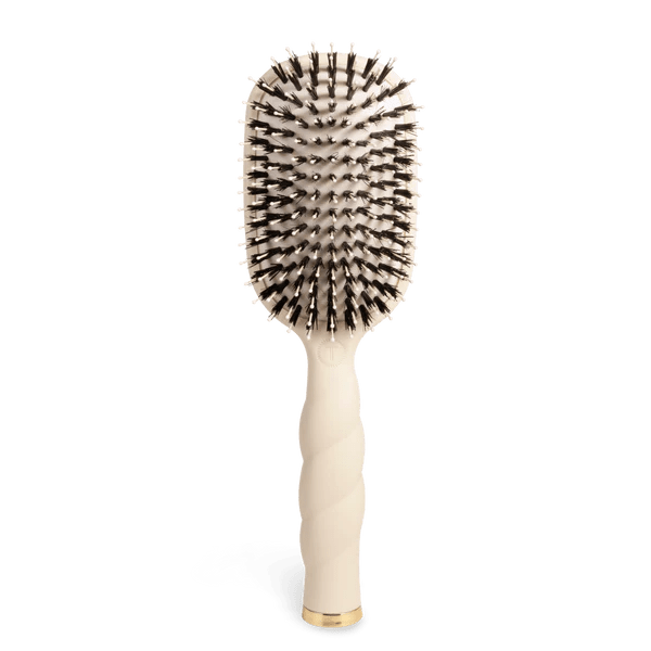 Boar Bristle Hair Brush - Tan - Full Size - Anderson Ave boutique