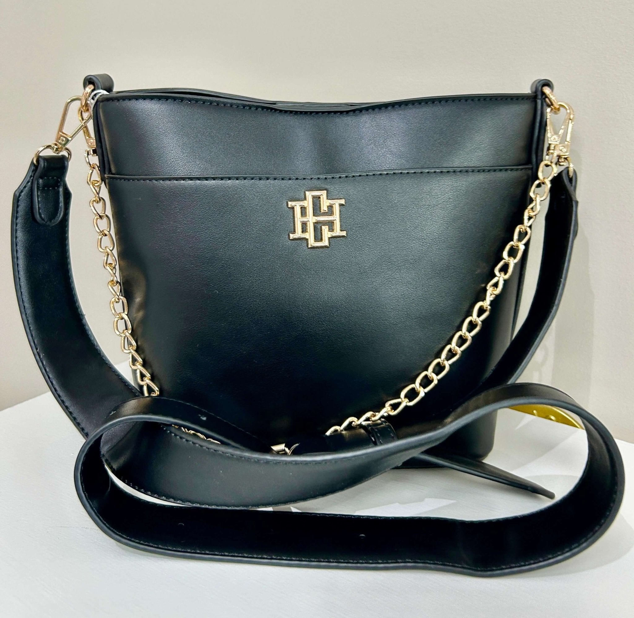Brielle Bucket Bag - Black - Anderson Ave boutique