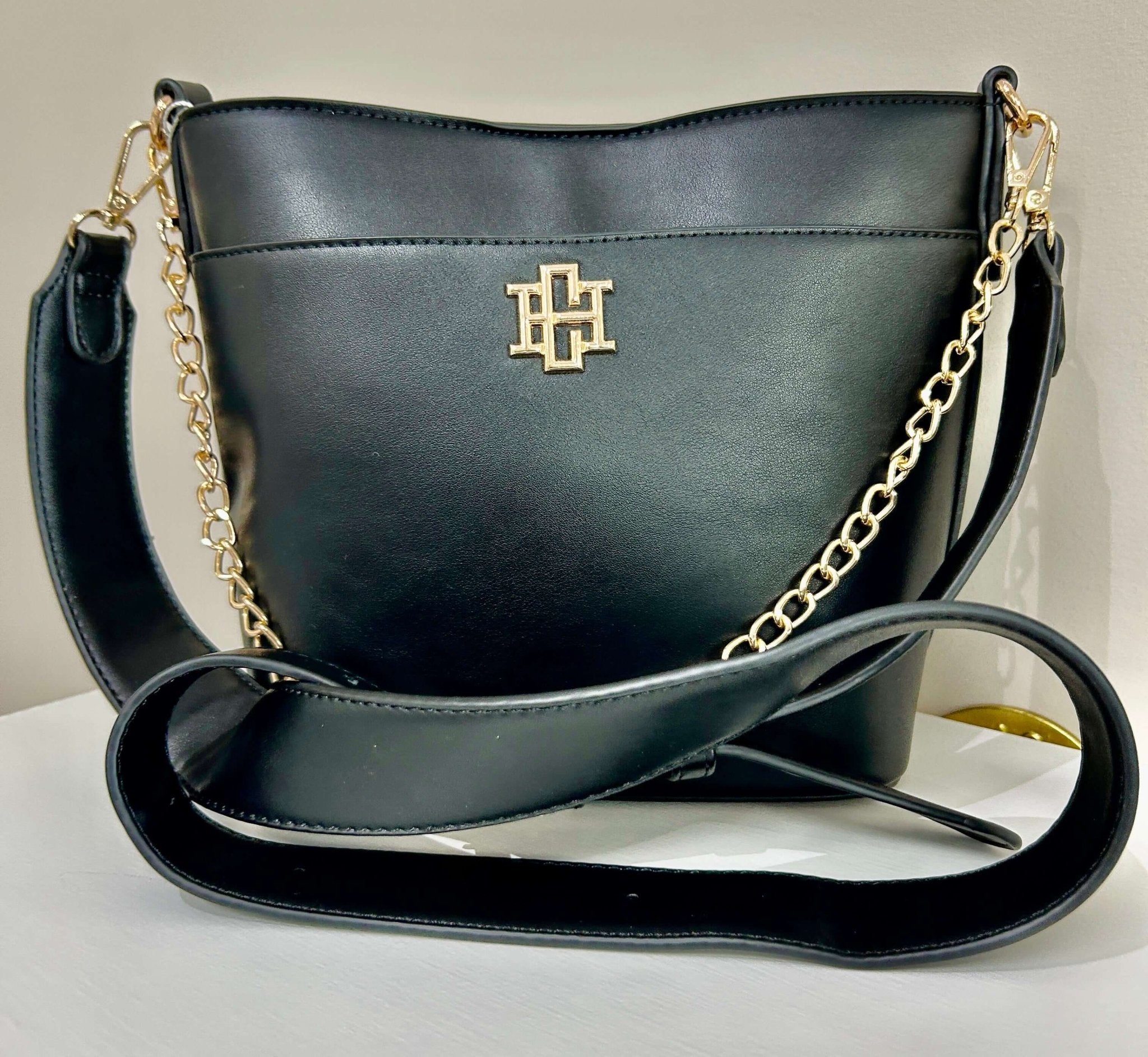 Brielle Bucket Bag - Black - Anderson Ave boutique