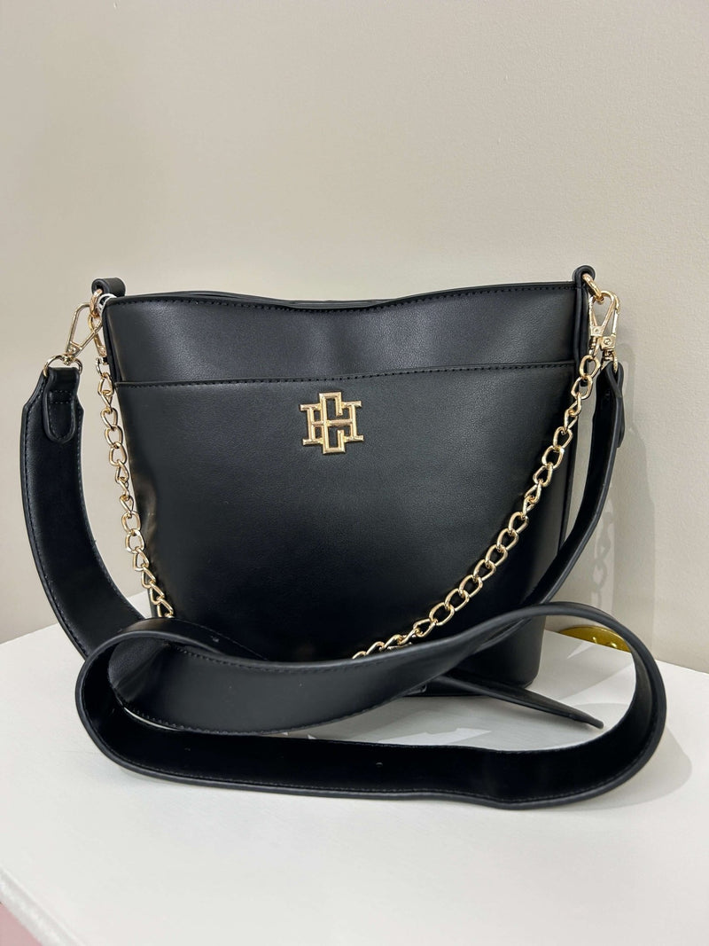 Brielle Bucket Bag - Black - Anderson Ave boutique