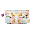 Brooks Avenue Signature Large Quilted Cosmetic Bag & Travel Pouch - Anderson Ave boutique