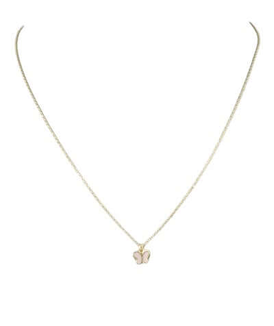 "Butterfly Kisses" Dainty Gold Butterfly Necklace - Anderson Ave boutique