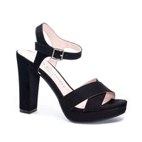 Caria Platform Chinese Laundry Sandal - Black - Anderson Ave boutique