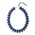 Chunky Beaded Necklace- Navy - Anderson Ave boutique