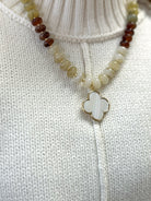 Claire Layered Gold Pendant Necklace - Anderson Ave boutique