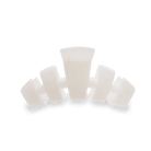 Classic Coconut White Medium Claw Hair Clip - Anderson Ave boutique