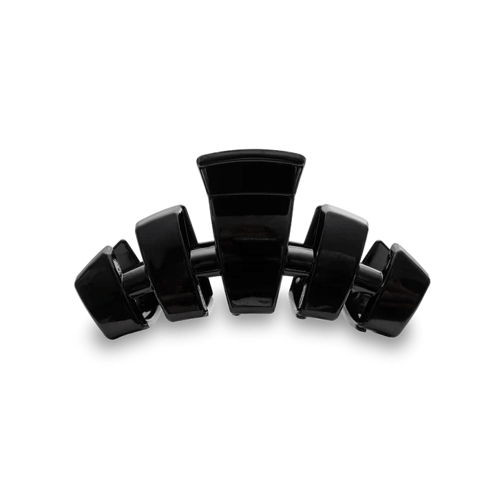 Classic Jet Black Medium Claw Hair Clip - Anderson Ave boutique