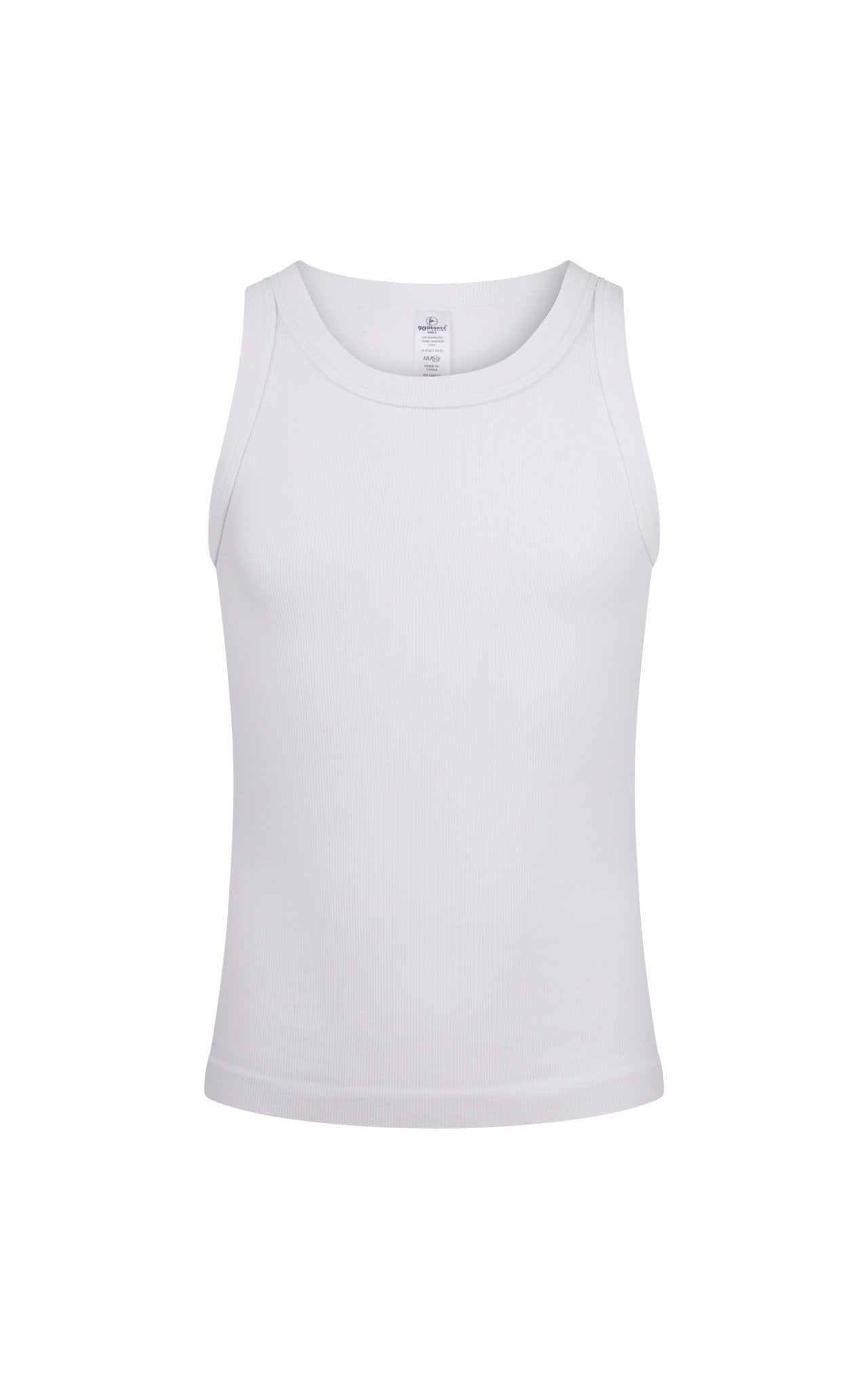 Classic White Ribbed Tank – Girls - Anderson Ave boutique