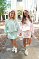 Cloud Nine Lounge Set – Mint Green - Anderson Ave boutique