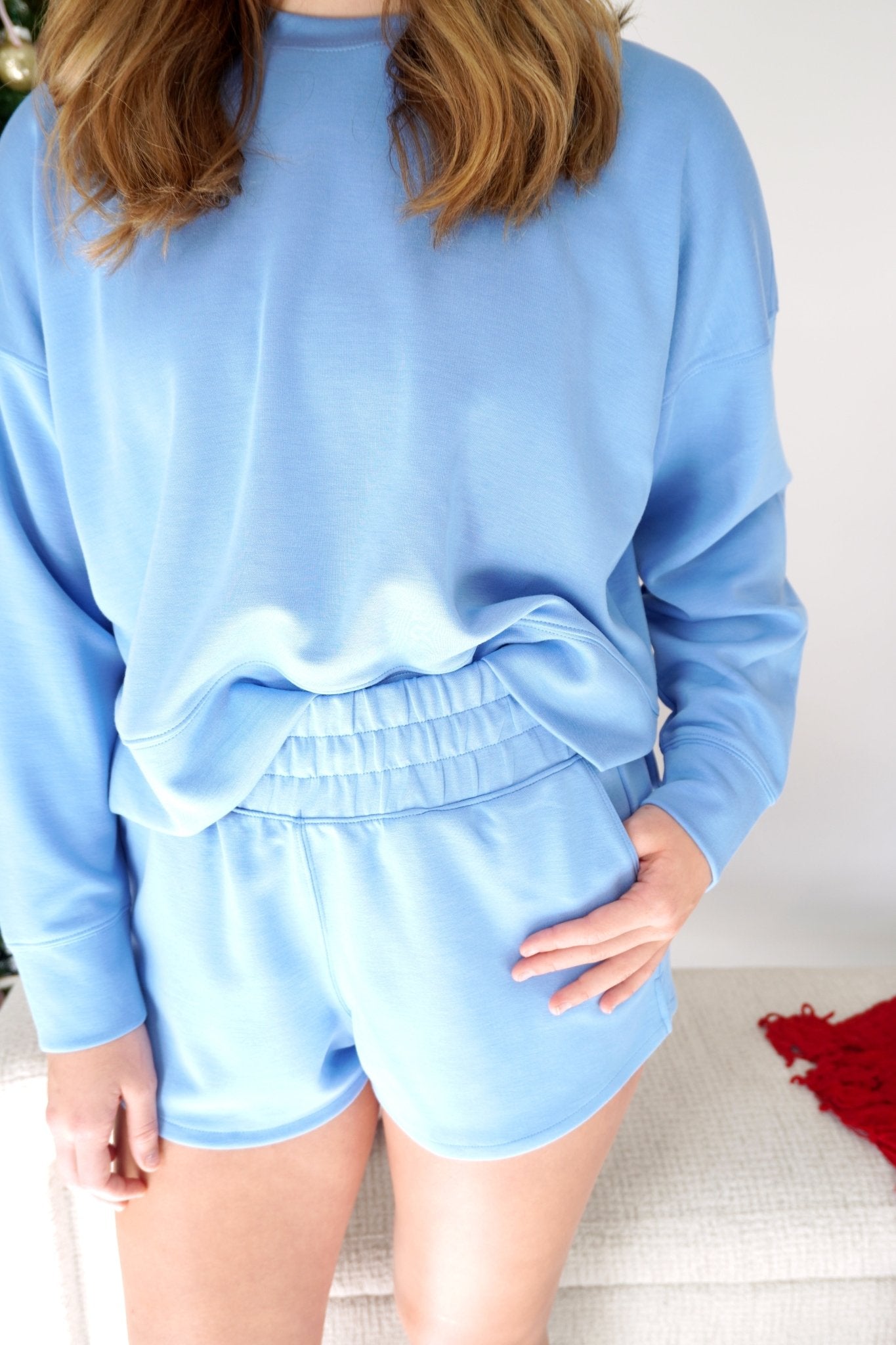 Cozy Scuba Lounge Set – Blue - Anderson Ave boutique