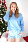 Cozy Scuba Lounge Set – Blue - Anderson Ave boutique