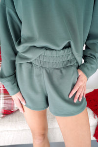 Cozy Scuba Lounge Set – Olive green - Anderson Ave boutique