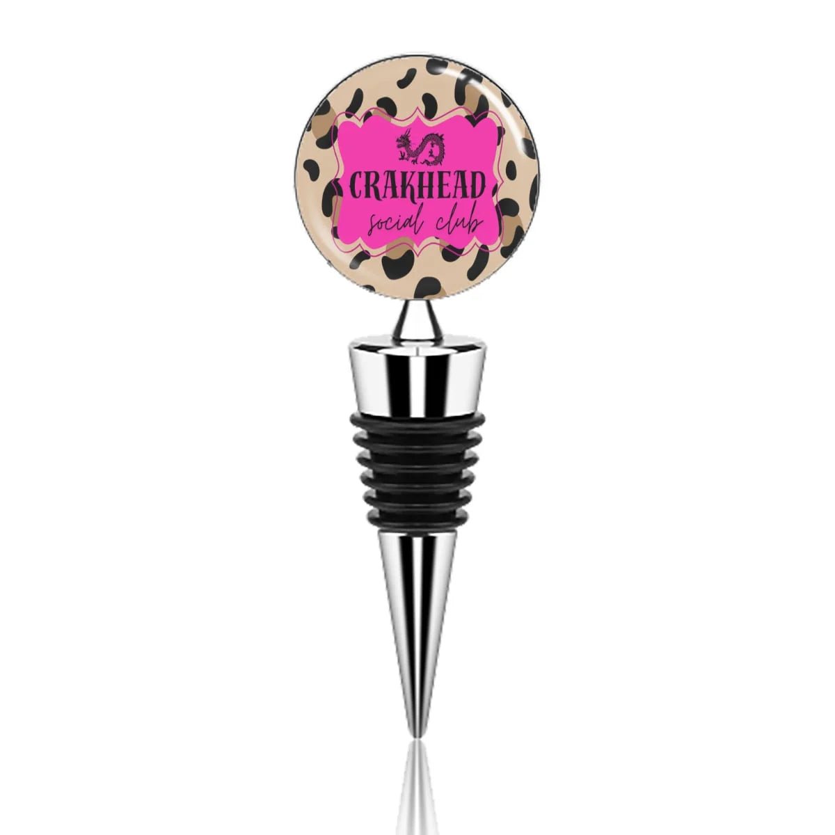 Crakhead Wine Bottle Stopper - Anderson Ave boutique