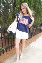 Cream / Navy Heavyweight Canvas Boat Tote – Medium Size - Anderson Ave boutique