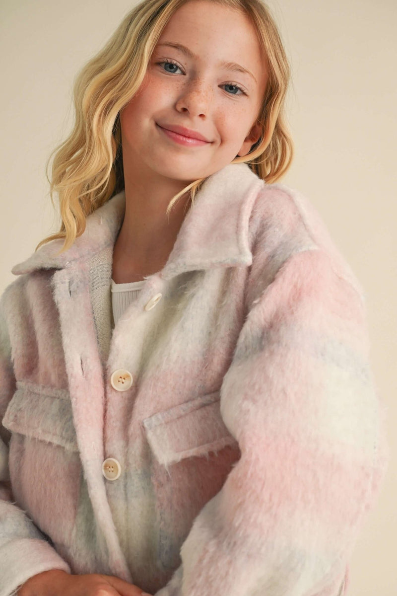 Cropped Cotton Candy Jacket - Anderson Ave boutique