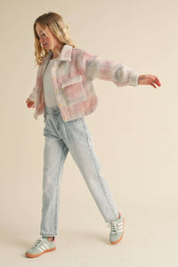 Cropped Cotton Candy Jacket - Anderson Ave boutique
