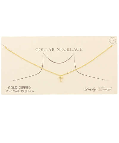 Cross Choker - Anderson Ave boutique