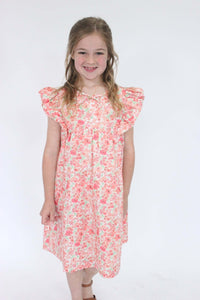Dasiy Floral Tie Dress - Anderson Ave boutique