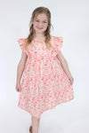 Dasiy Floral Tie Dress - Anderson Ave boutique