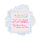 Day Without Mahjong Cocktail Napkins - Anderson Ave boutique