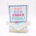 Dot Bam Crack Mahj Cocktail Napkins - Anderson Ave boutique