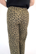 Ella Leopard Pattern Wide - Leg Jeans - Anderson Ave boutique