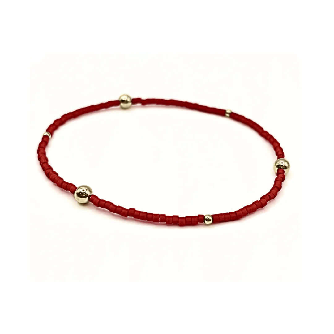 Erin Gray Gold - Filled & Seed Bead Waterproof Bracelet Collection - Anderson Ave boutique