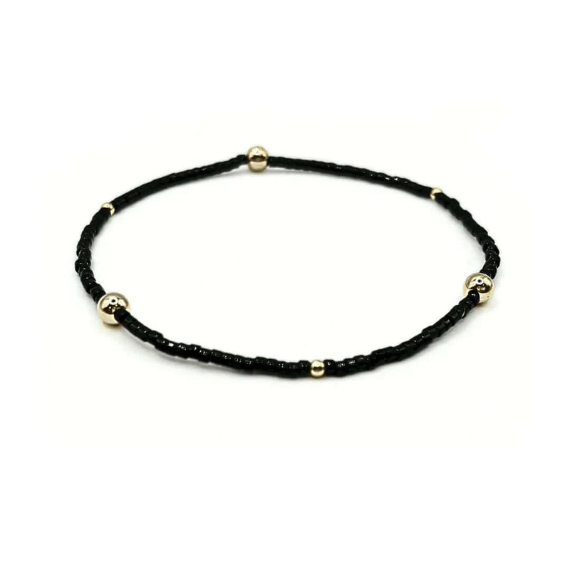 Erin Gray Gold - Filled & Seed Bead Waterproof Bracelet Collections - Anderson Ave boutique