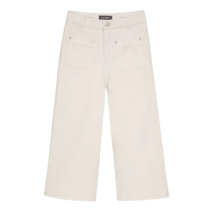 Lilly Wide Leg Jeans - White