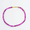 Fuchsia Gemstone Necklace - Anderson Ave boutique