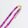 Fuchsia Gemstone Necklace - Anderson Ave boutique
