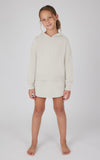 Girls Pullover Hoodie And Skort - Set Heather Gray - Anderson Ave boutique