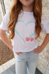 Girls Super Soft Deluxe Boxy Short Sleeve T Shirt - Anderson Ave boutique