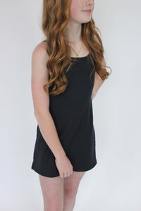 Girls Tennis Dress - Black - Anderson Ave boutique