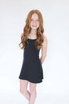 Girls Tennis Dress - Black - Anderson Ave boutique