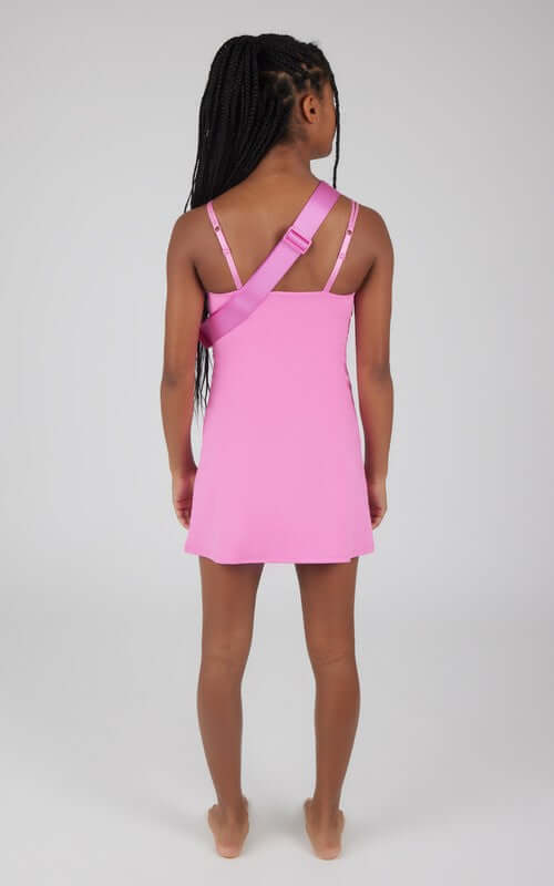 Girls Tennis Dress - Pink - Anderson Ave boutique