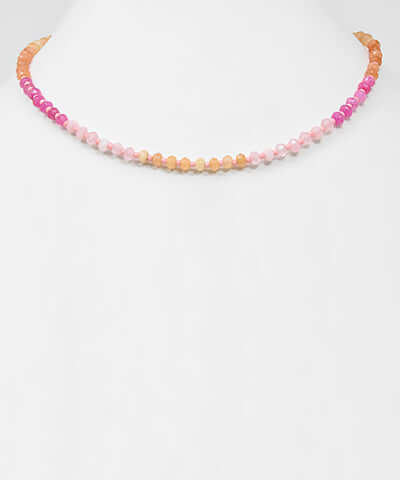 Glass Beads Necklace - Anderson Ave boutique