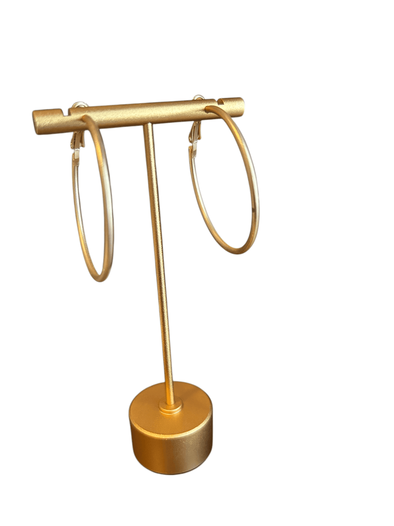 Gold Hoop Earrings - Anderson Ave boutique