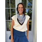 Griffiths Spotted Scarf Black - Anderson Ave boutique
