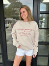 Hewitt - Trussville Stadium Coordinates Adult Graphic Sweatshirt | Sandstone - Anderson Ave boutique