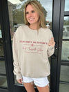 Hewitt - Trussville Stadium Coordinates Adult Graphic Sweatshirt | Sandstone - Anderson Ave boutique