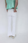 Hidden White Crop Flare Jeans - Anderson Ave boutique