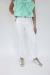 Hidden White Crop Flare Jeans - Anderson Ave boutique