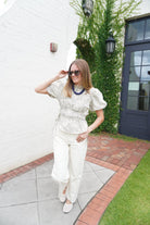High Rise Wide Leg Crop Jeans - Anderson Ave boutique