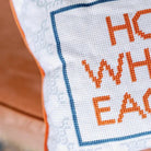 Home Is Where the Eagle Flies Needlepoint Pillow - Anderson Ave boutique