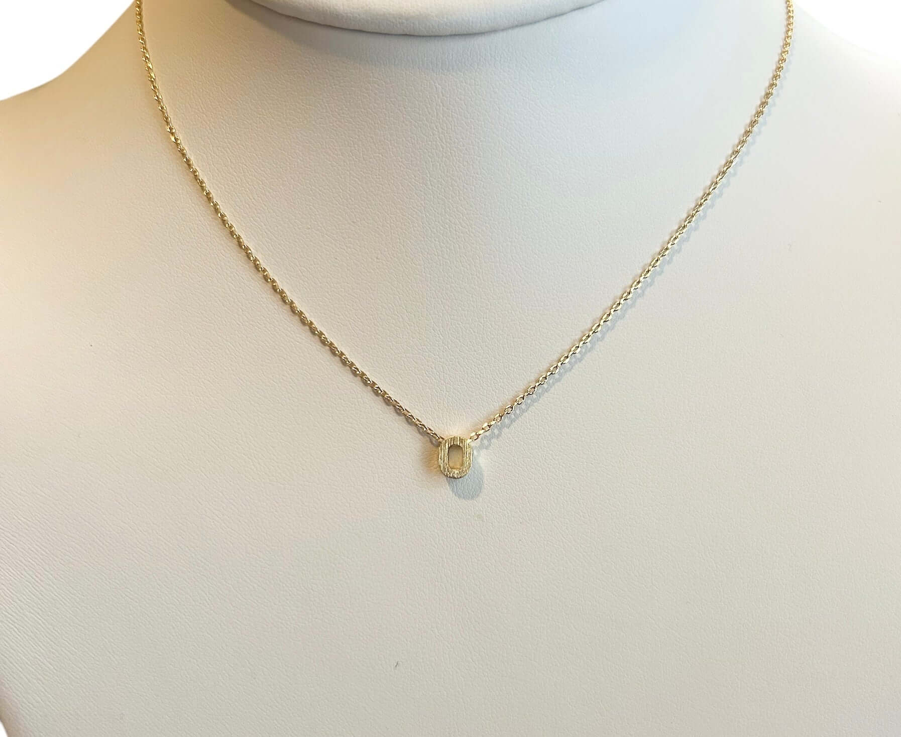Initial Necklace - Gold - Anderson Ave boutique